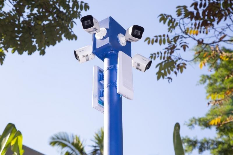 Camera para monitorar rua